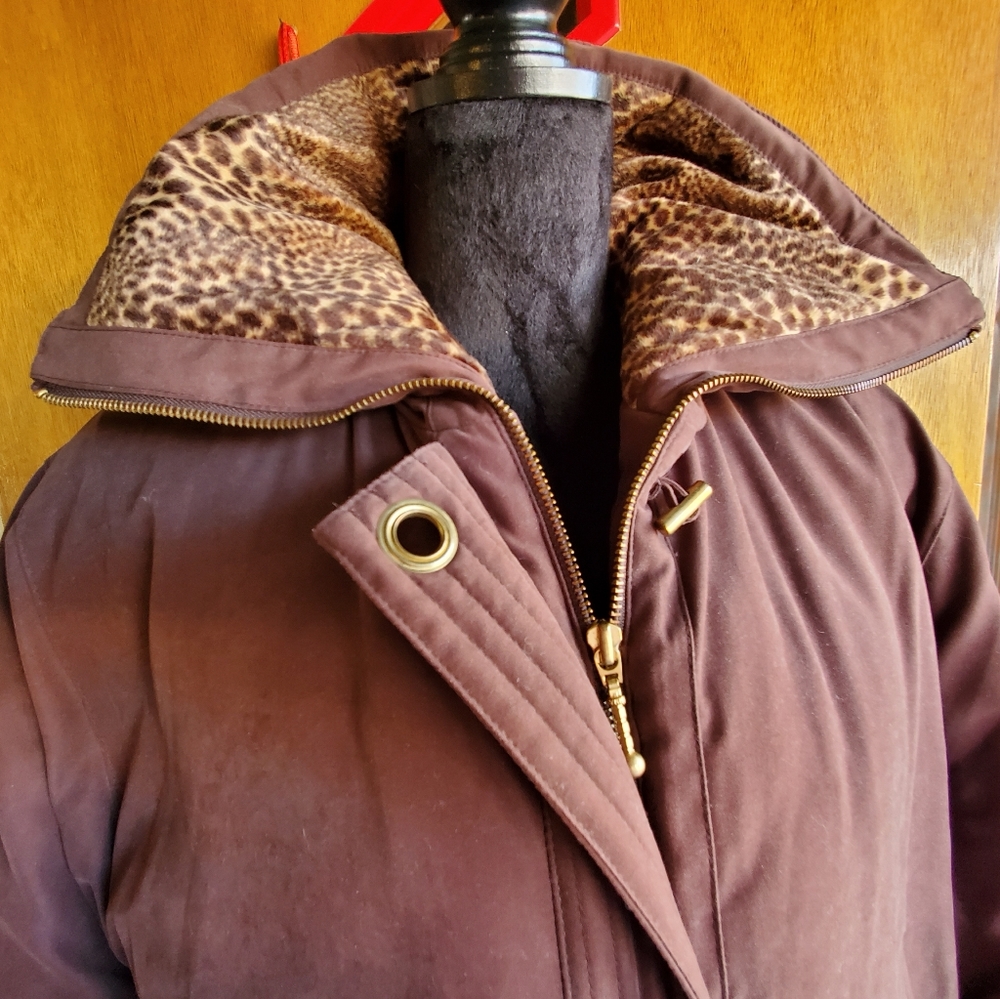 Vintage Chocolate Brown Coat